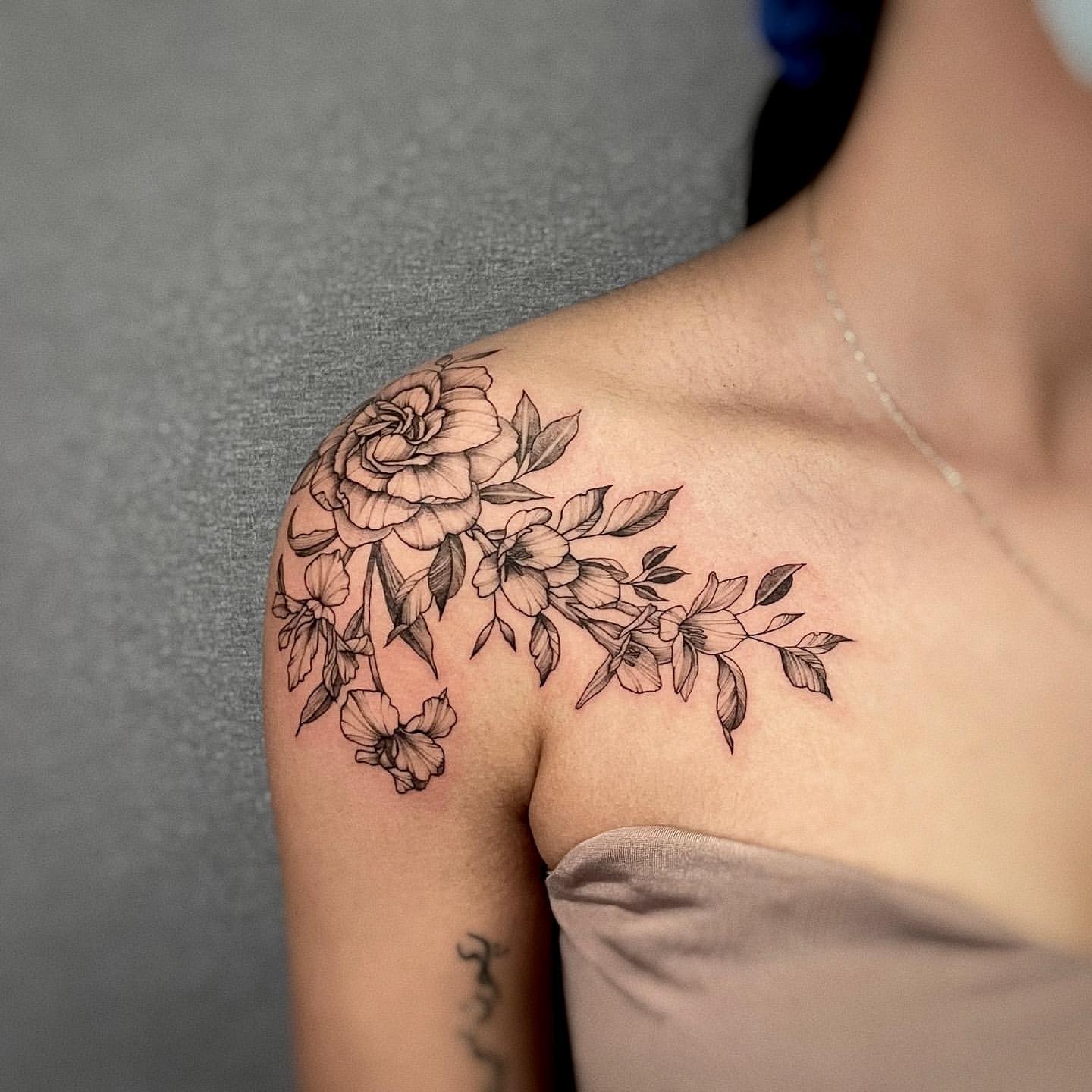 Gardenia Tattoo Ideas 23
