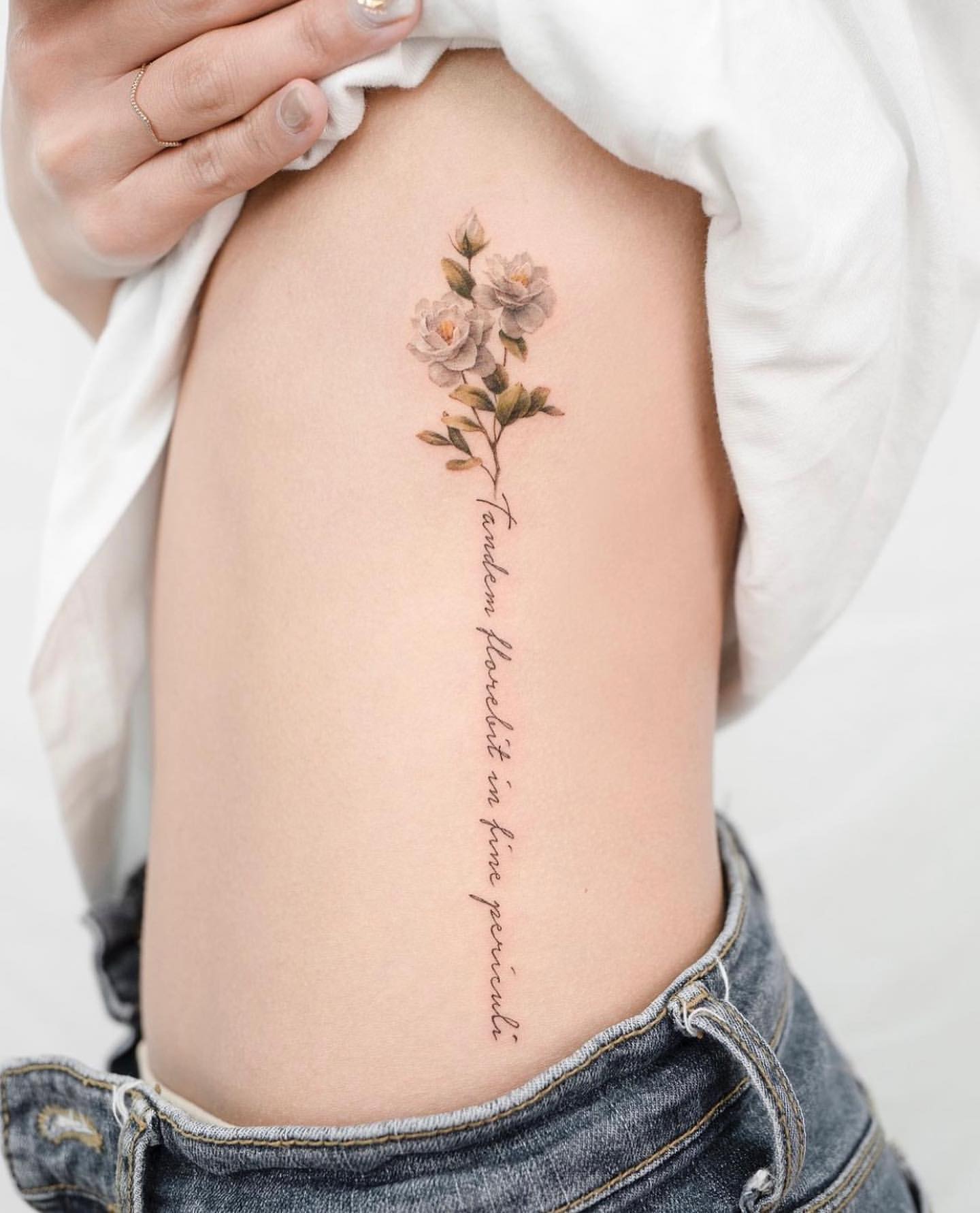 Gardenia Tattoo Ideas 24