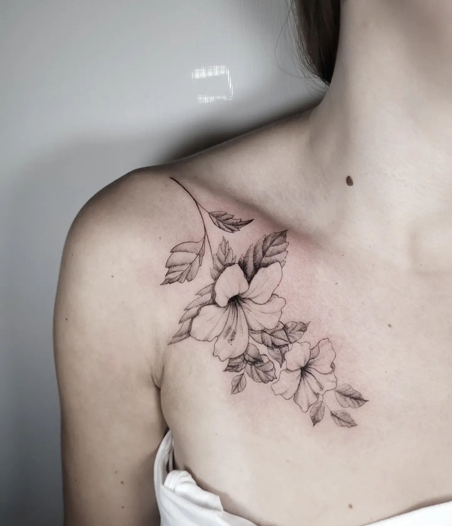 Hibiscus Tattoo Ideas 20