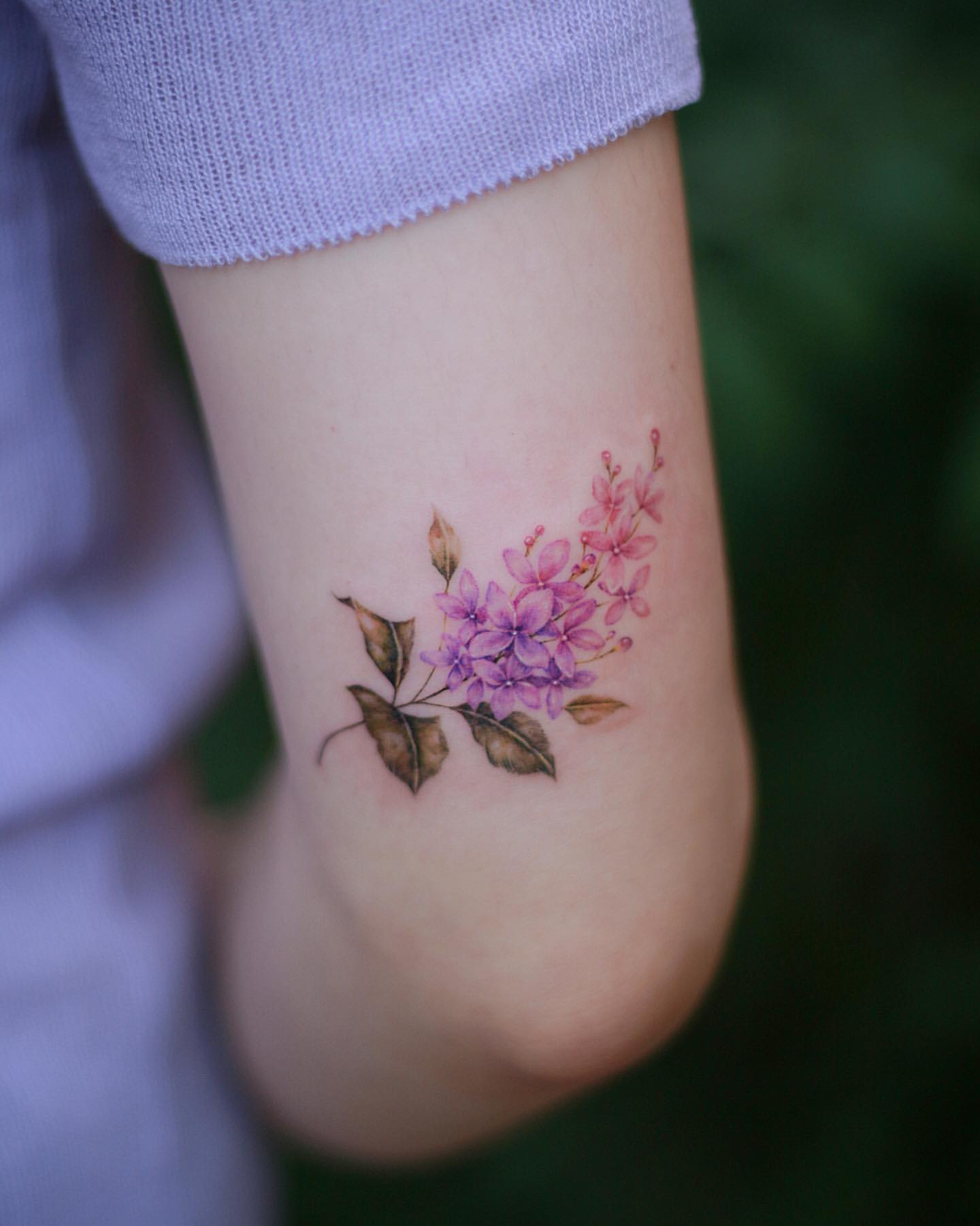 Lilac Tattoo Ideas 1
