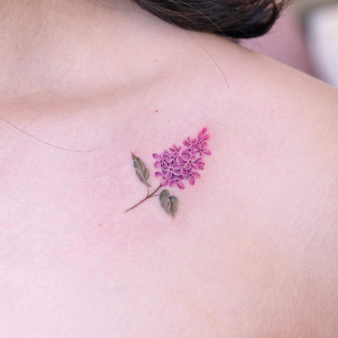 Lavender Tattoo Ideas 36