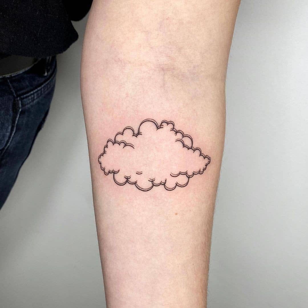 Cloud Tattoo Ideas 18