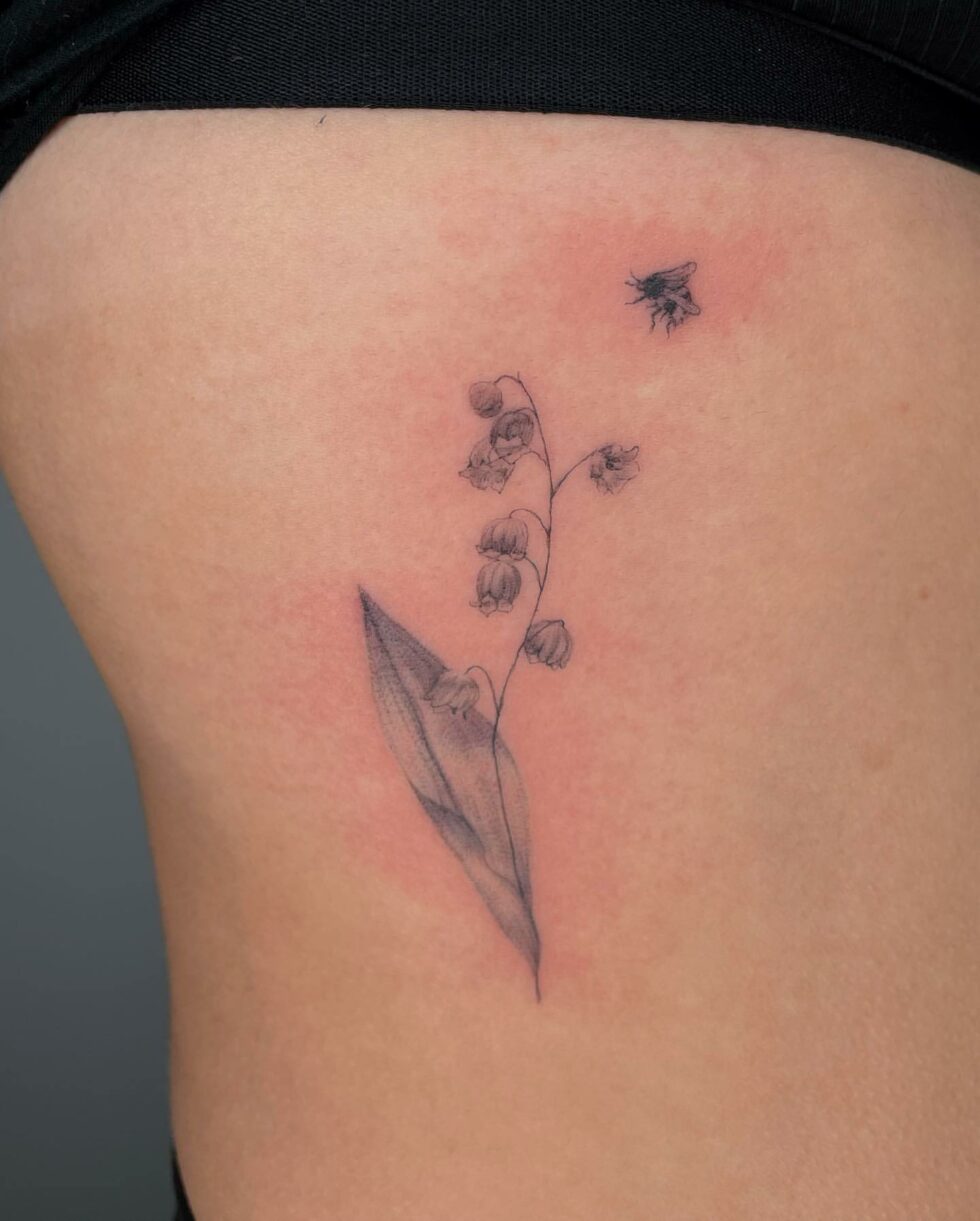 28 Lovely Lily Of The Valley Tattoo Ideas to Inspire You in 2023