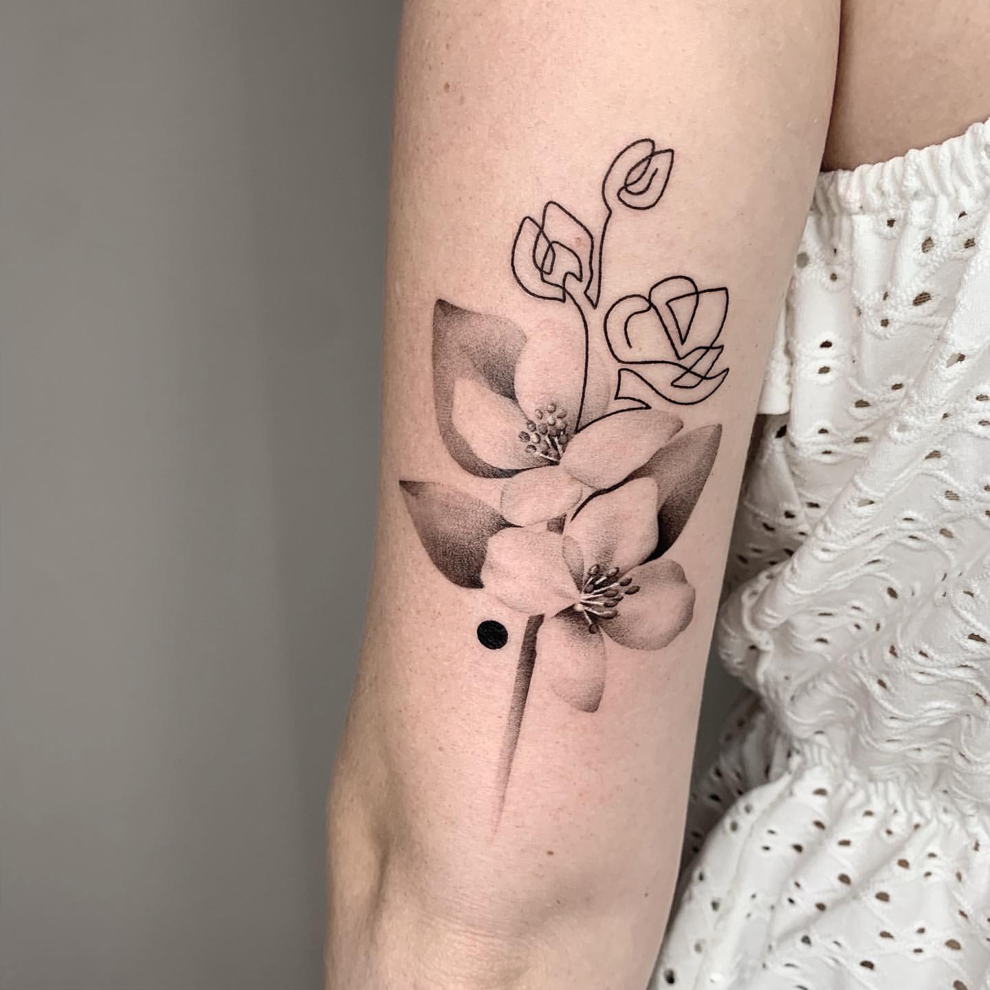 Orchid Tattoo Ideas 41