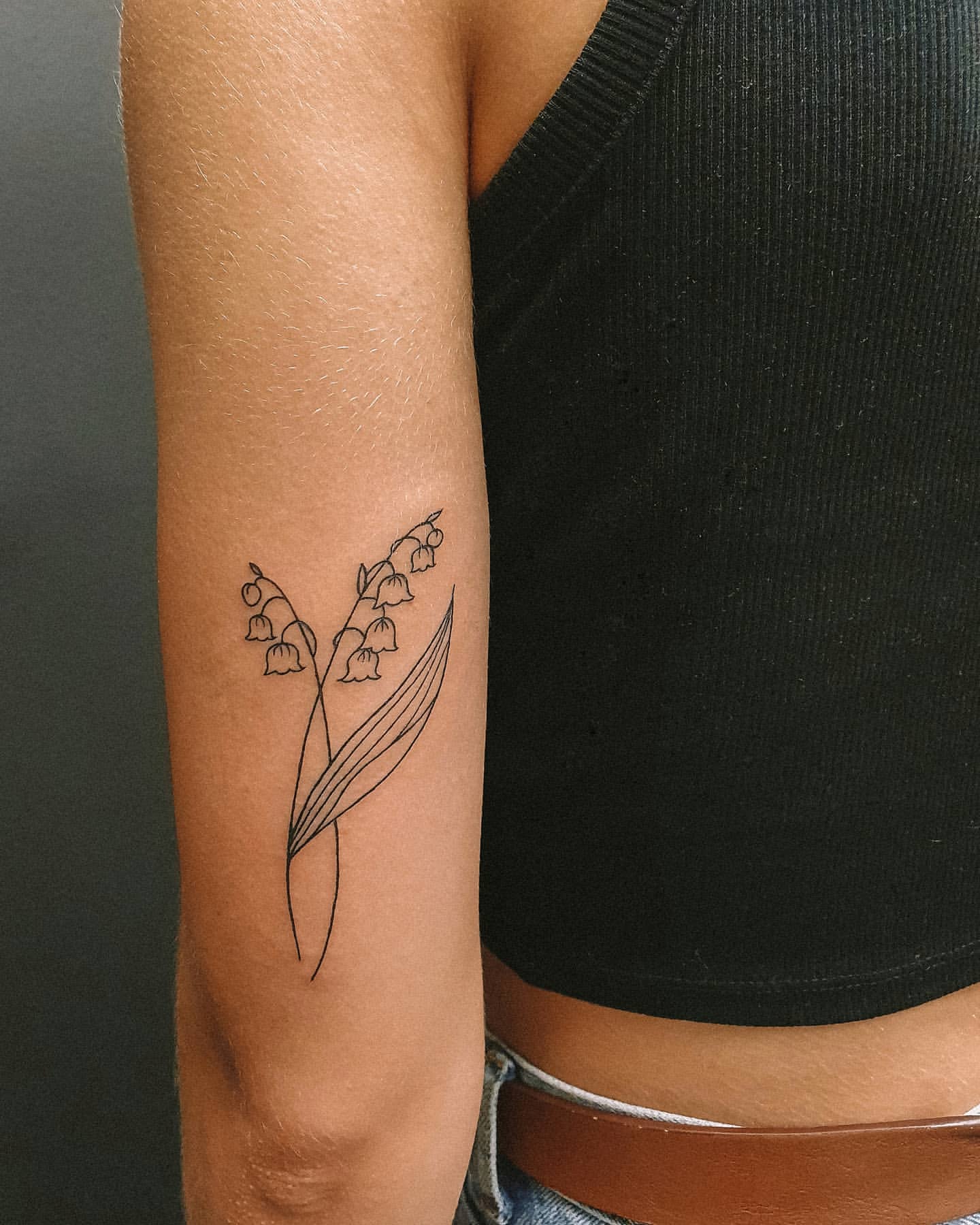 Lily Of The Valley Tattoo Ideas 13