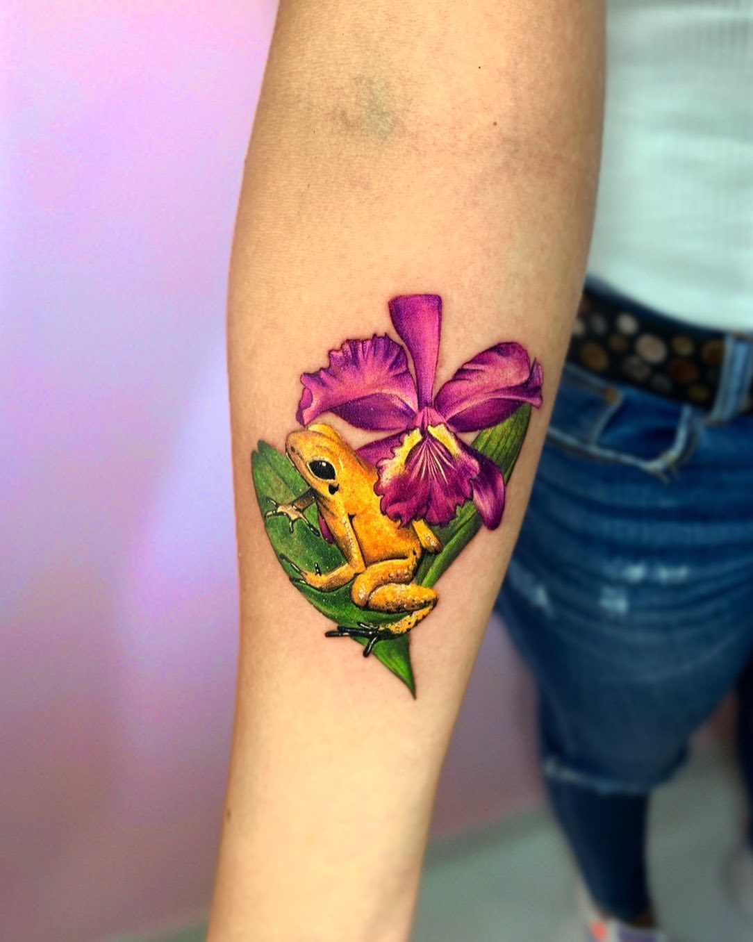Orchid Tattoo Ideas 6