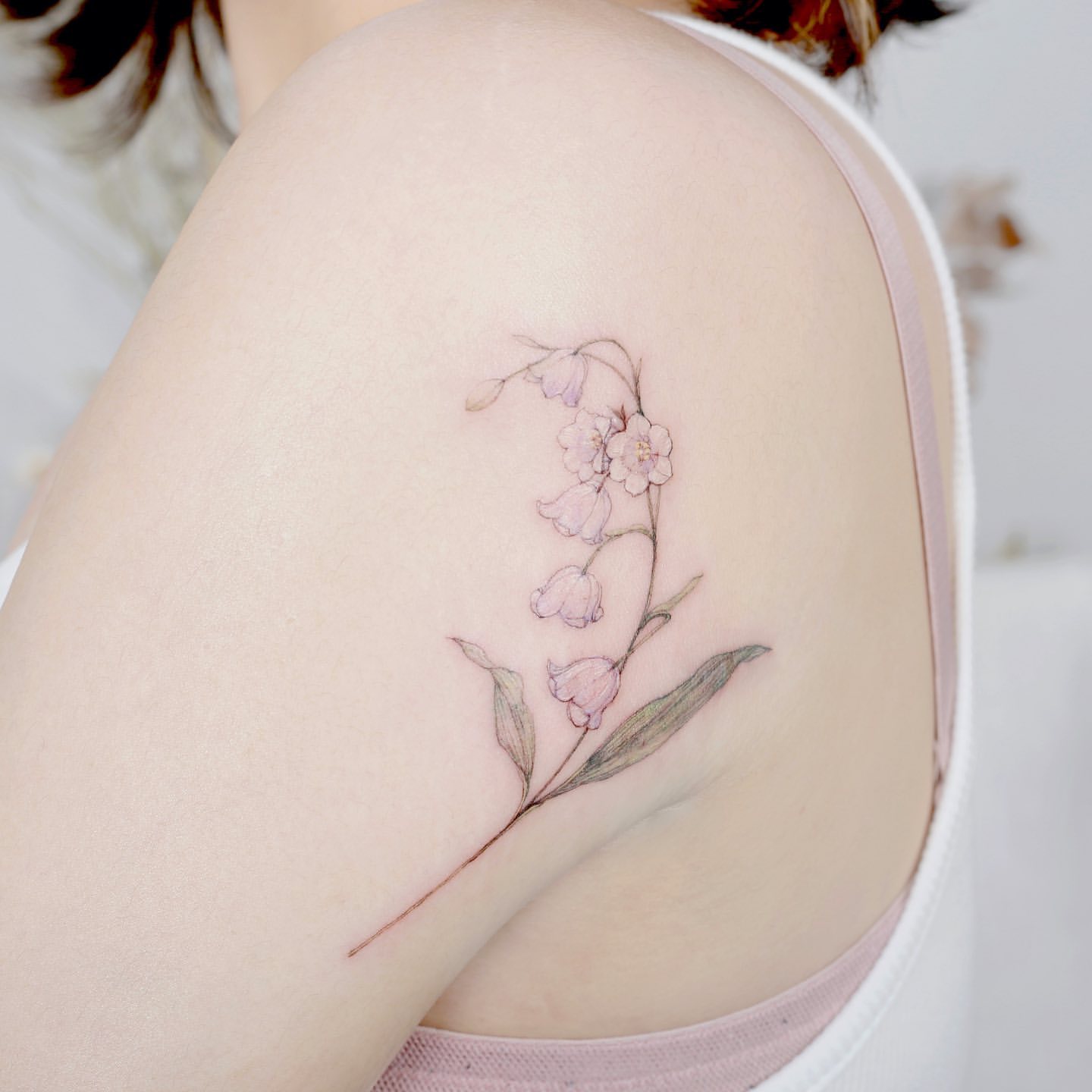 Lily Of The Valley Tattoo Ideas 17