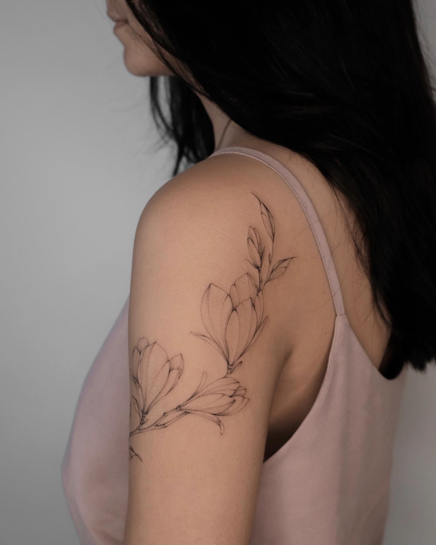 Magnolia Tattoo Ideas 1