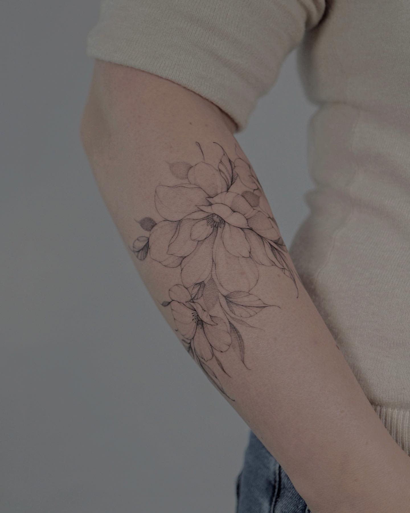 Magnolia Tattoo Ideas 7