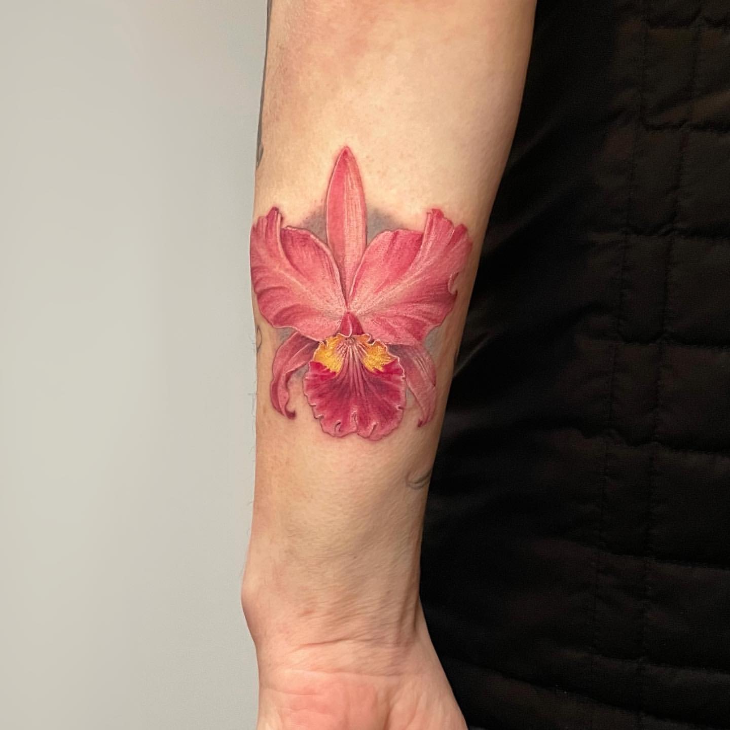 Orchid Tattoo Ideas 16