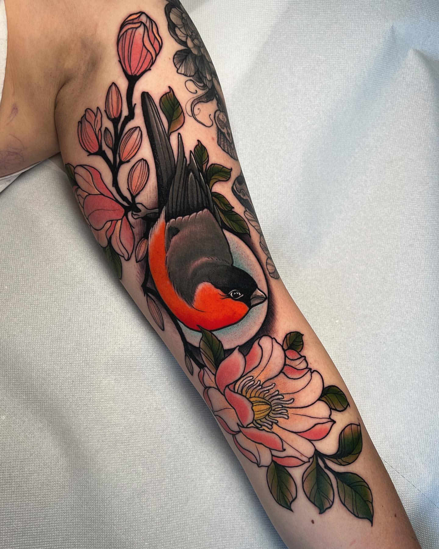 Magnolia Tattoo Ideas 8