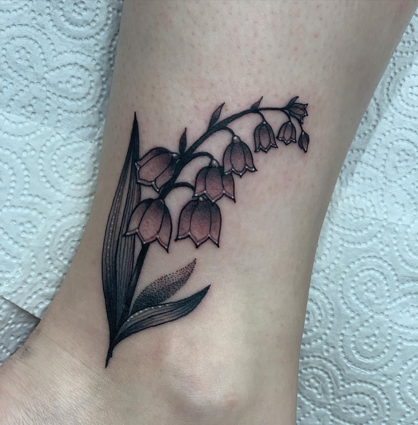 Lily Of The Valley Tattoo Ideas 22