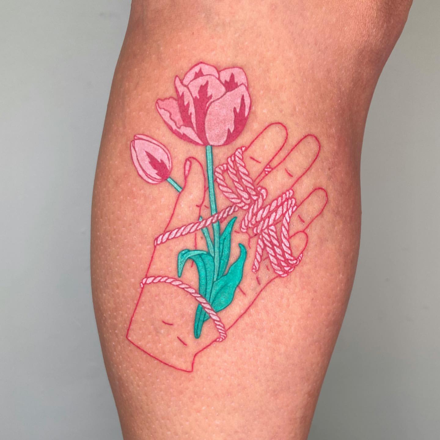 Small Flower Tattoo Ideas 50