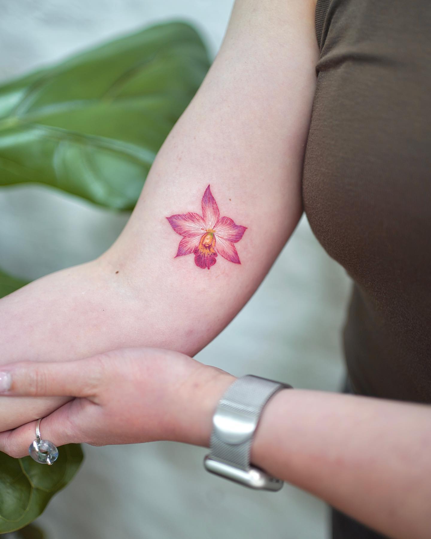 Orchid Tattoo Ideas 20