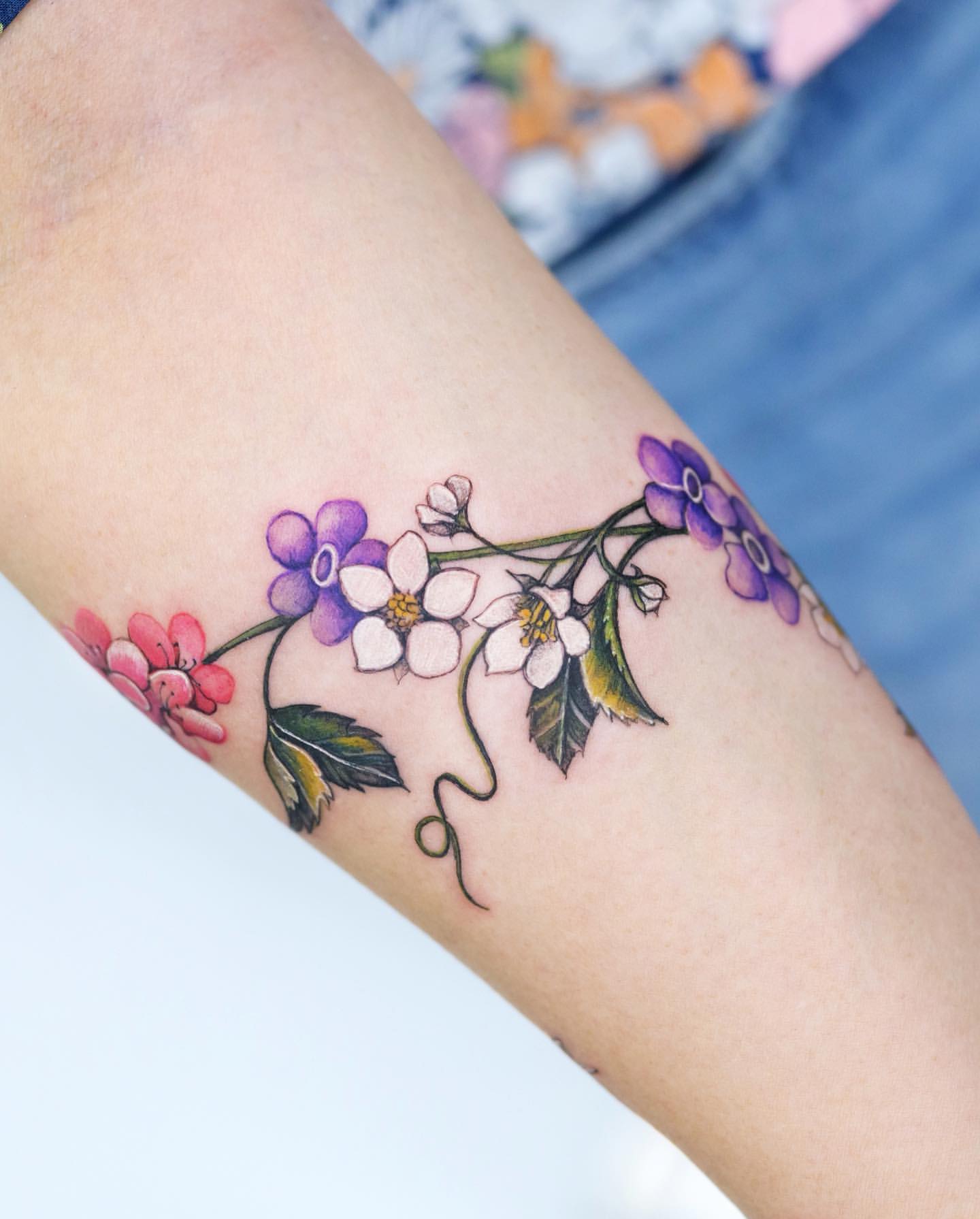 Jasmine Tattoo Ideas 18