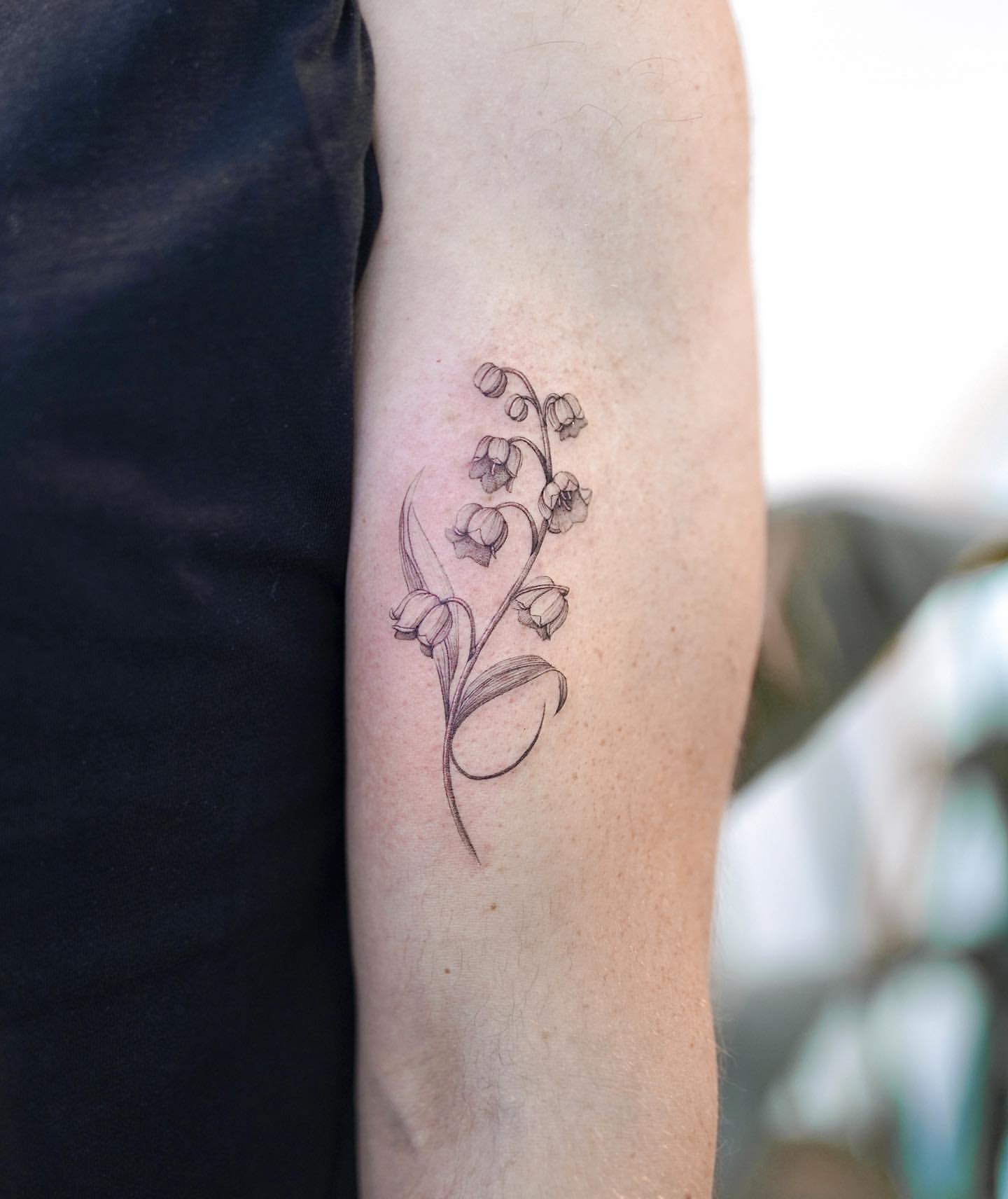 Lily Of The Valley Tattoo Ideas 26