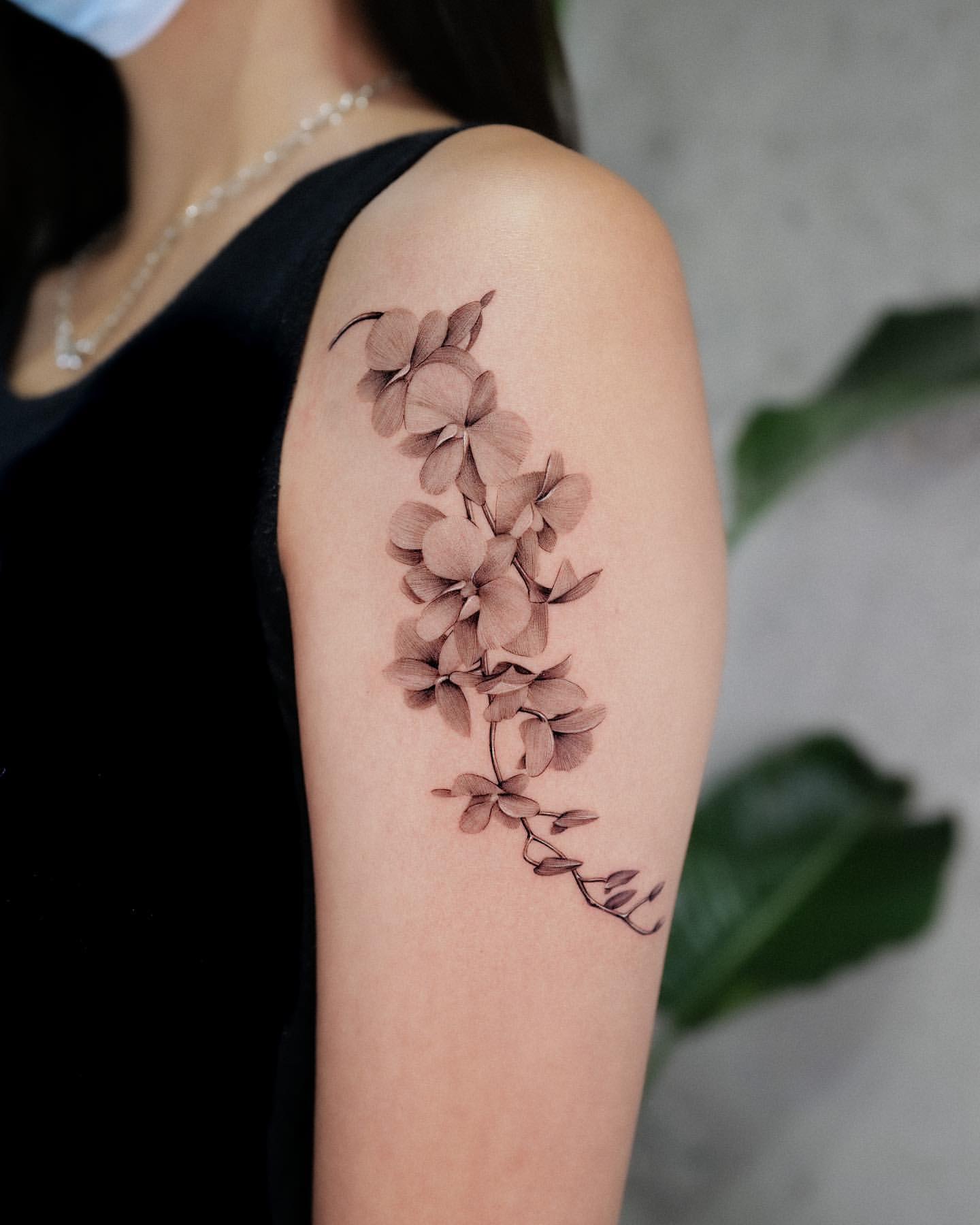 3,852 Orchid Tattoo Art Images, Stock Photos & Vectors | Shutterstock