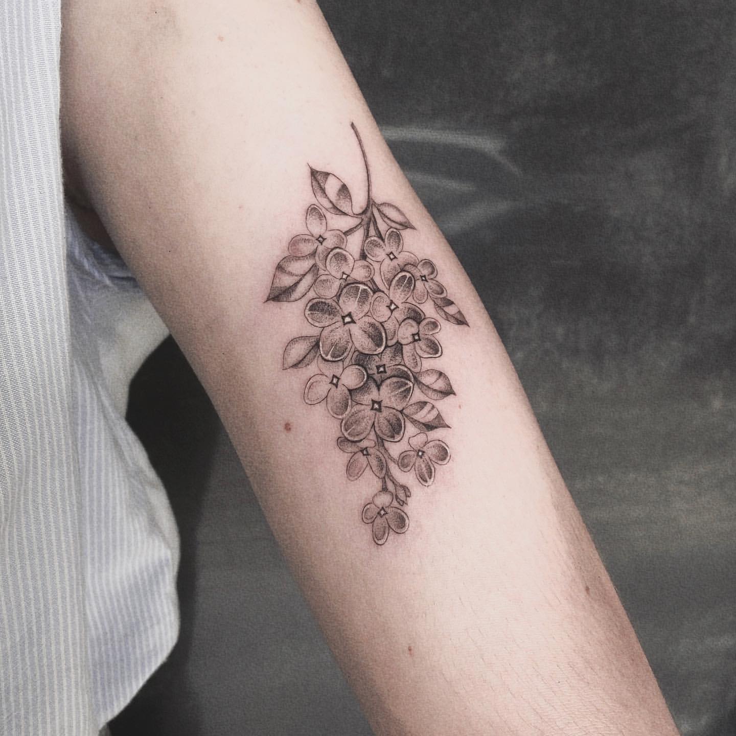 Lilac Tattoo Ideas 32