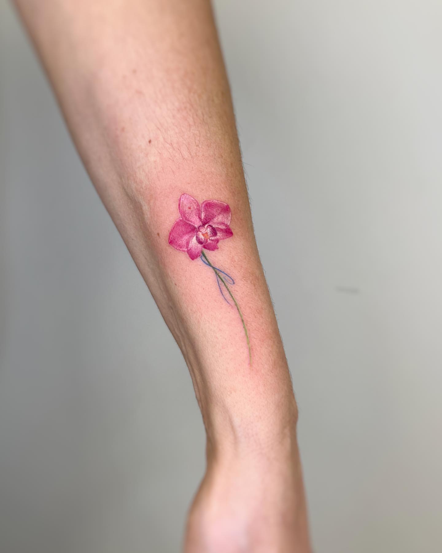 Orchid Tattoo Ideas 27