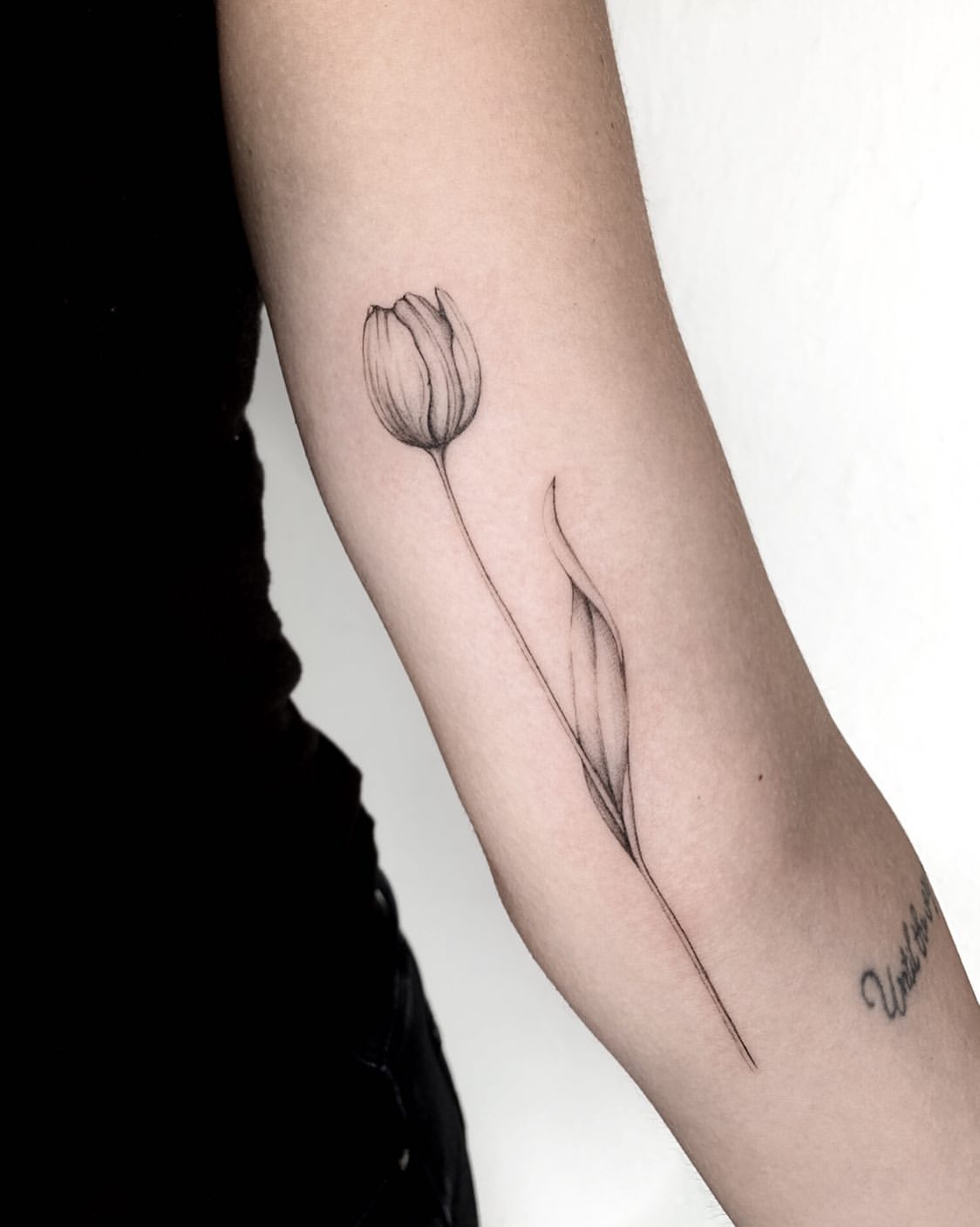Tulip Tattoo Ideas 19