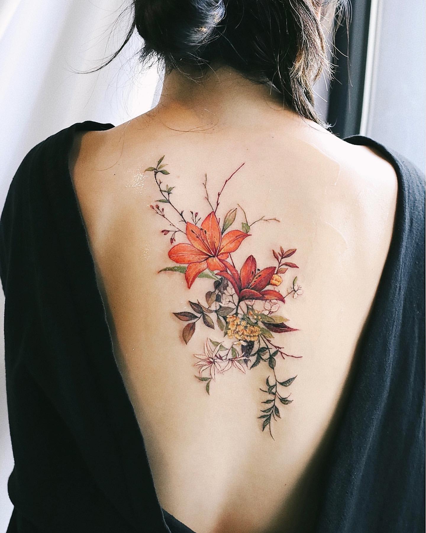 Lily Tattoo Ideas 30