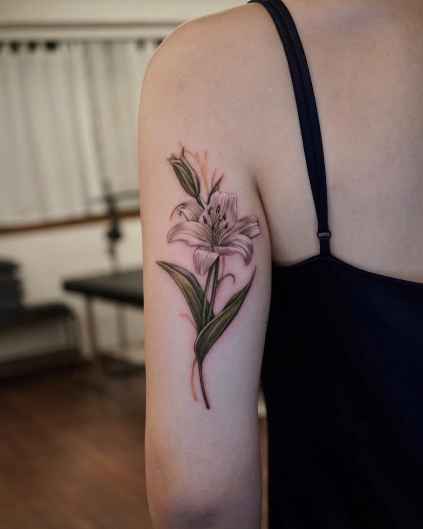 Lily Tattoo Ideas 37