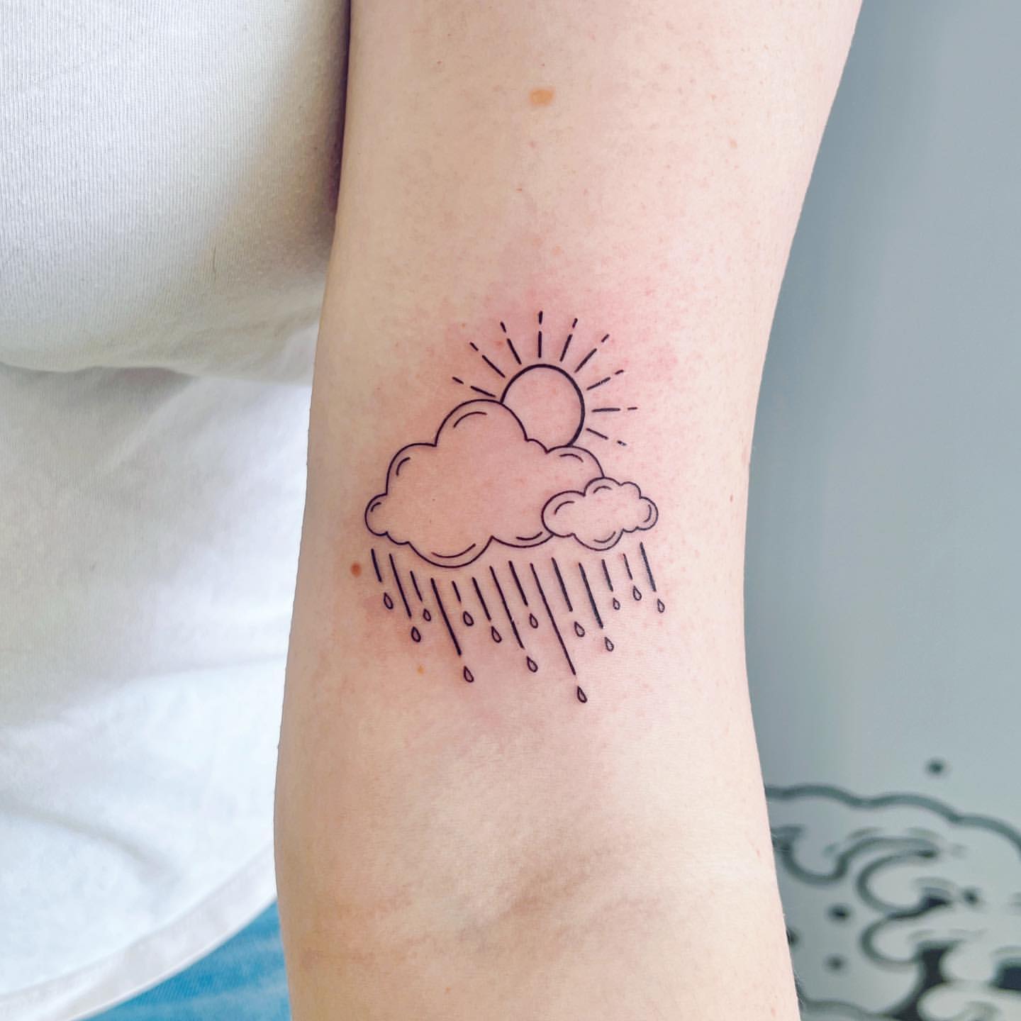 Cloud Tattoo Ideas 27