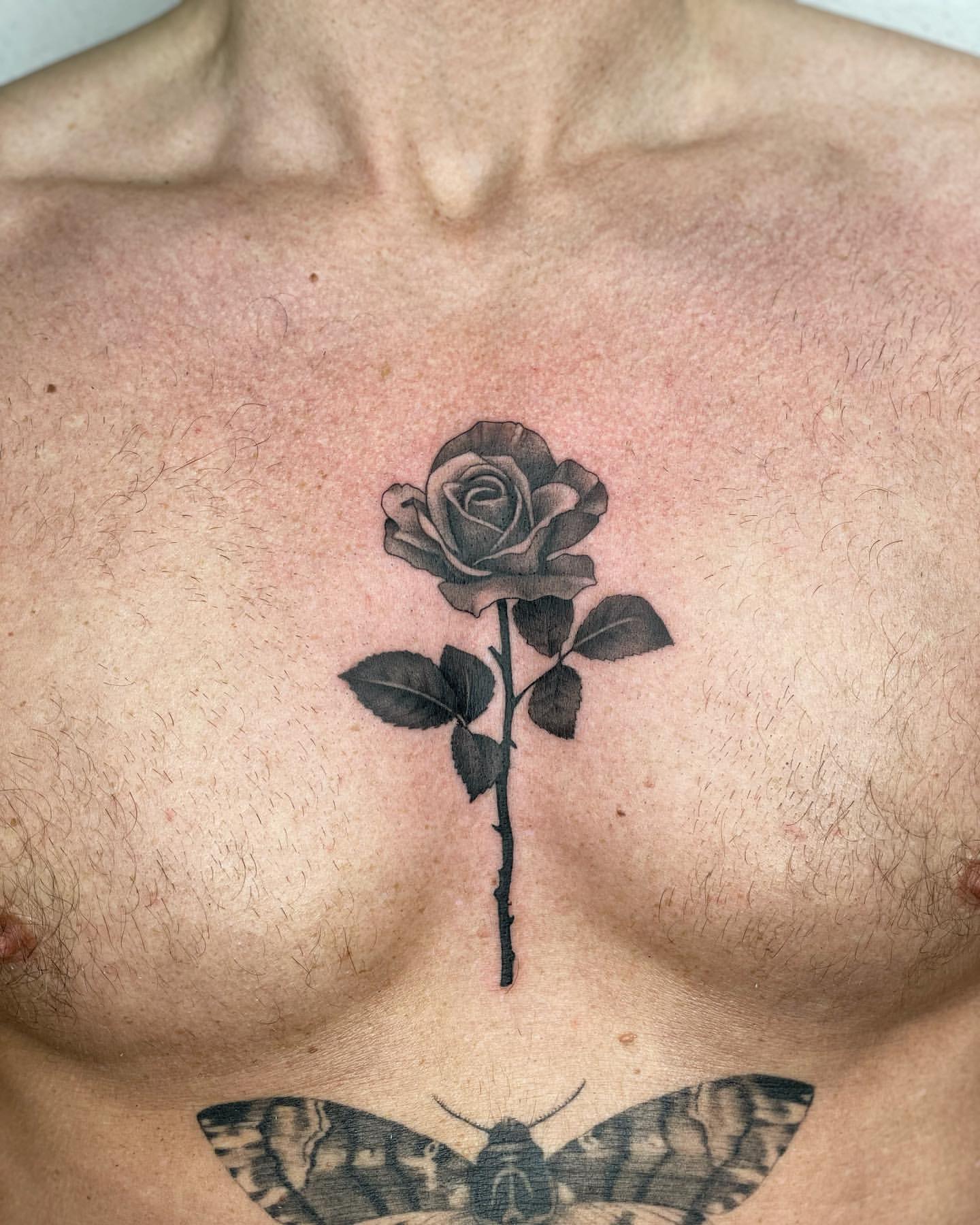 Rose Tattoos Ideas for Men 11