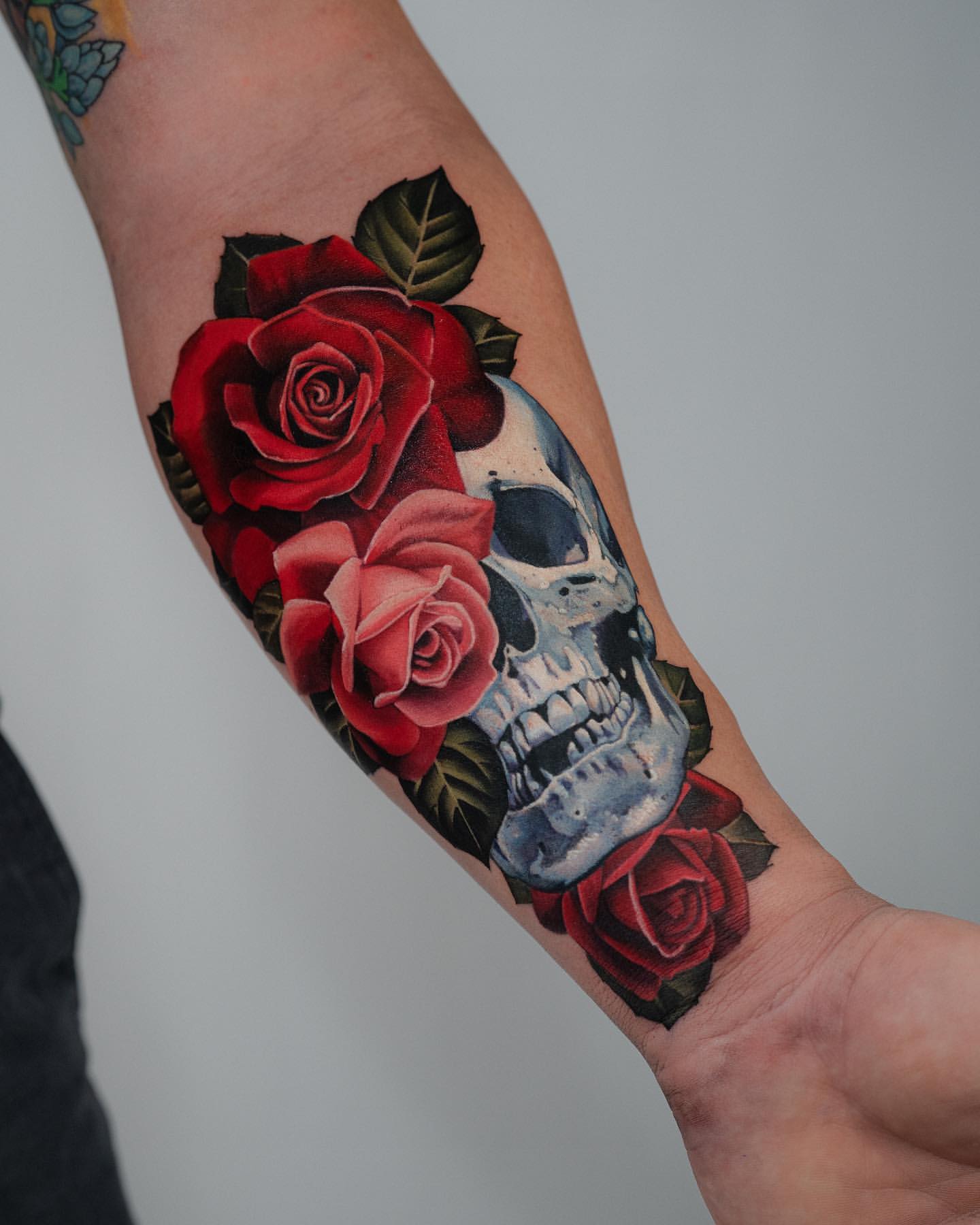 Rose Tattoos Ideas for Men 28