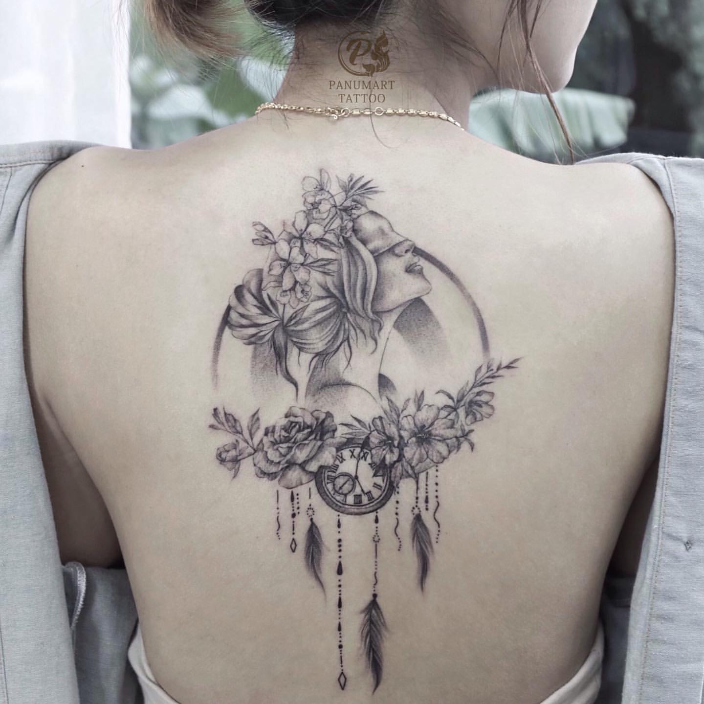 Wild Flower Tattoo Ideas 1