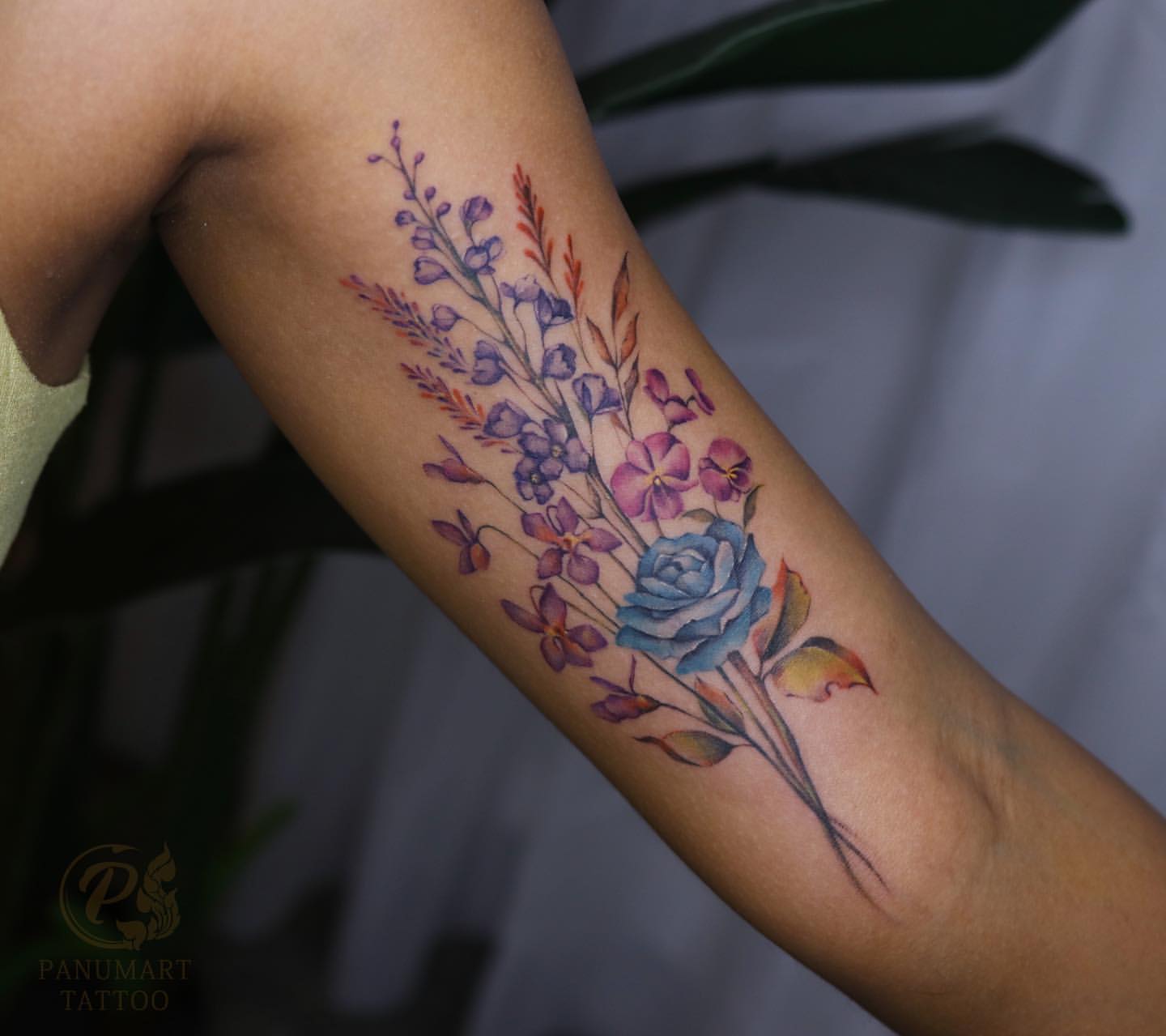 Wild Flower Tattoo Ideas 2
