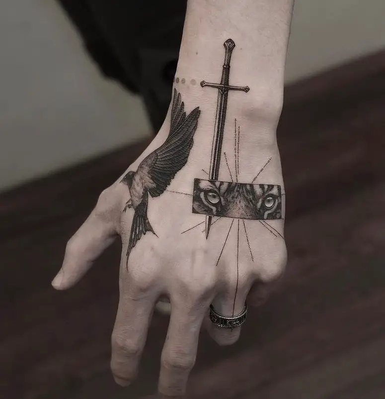 Hand Tattoo Ideas 67
