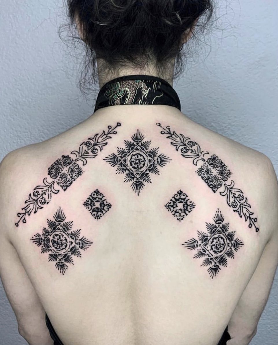 Back Tattoo Ideas for Women 17