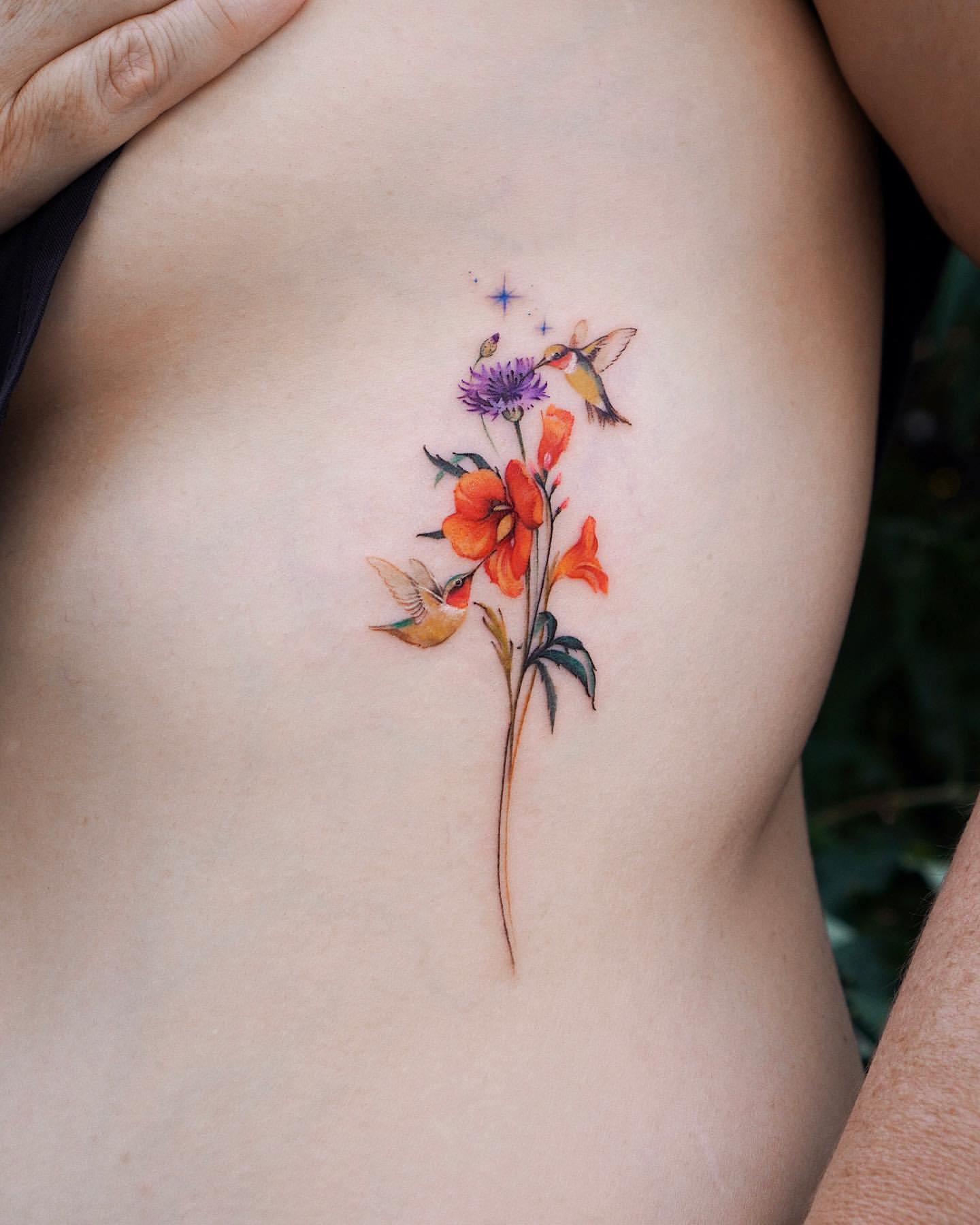 Wild Flower Tattoo Ideas 11