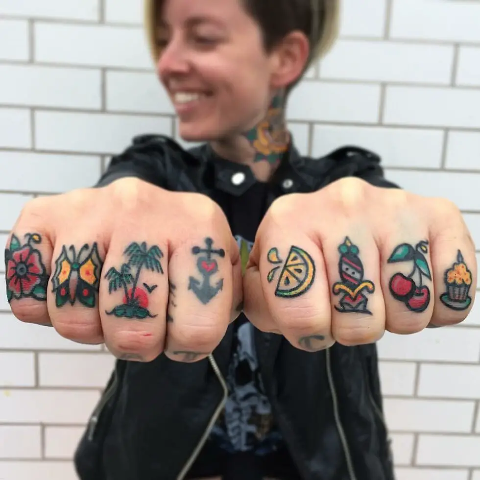 32 Amazing Knuckle Tattoo Ideas for Men & Women in 2024