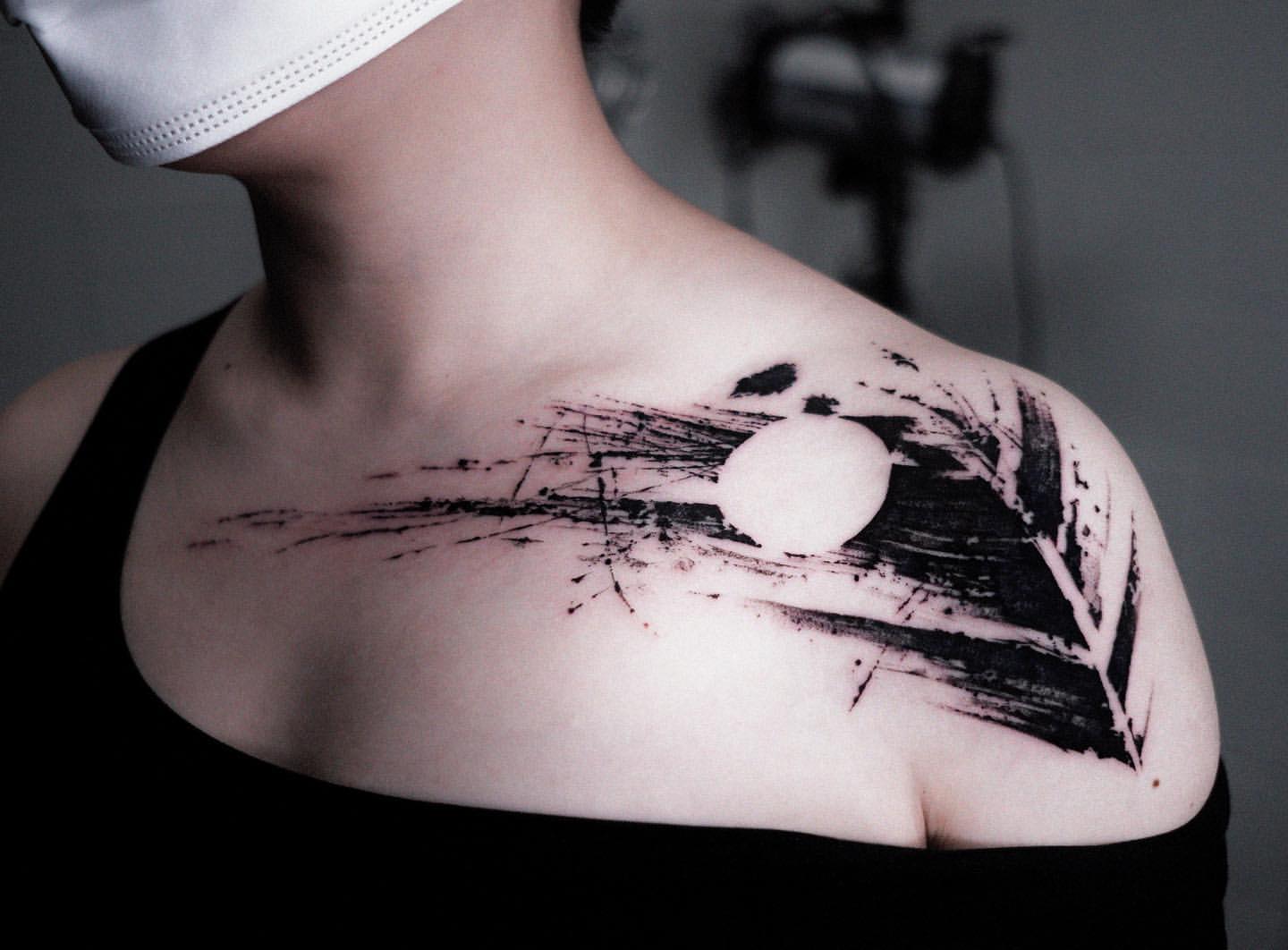 Chest Tattoos Ideas for Women 4