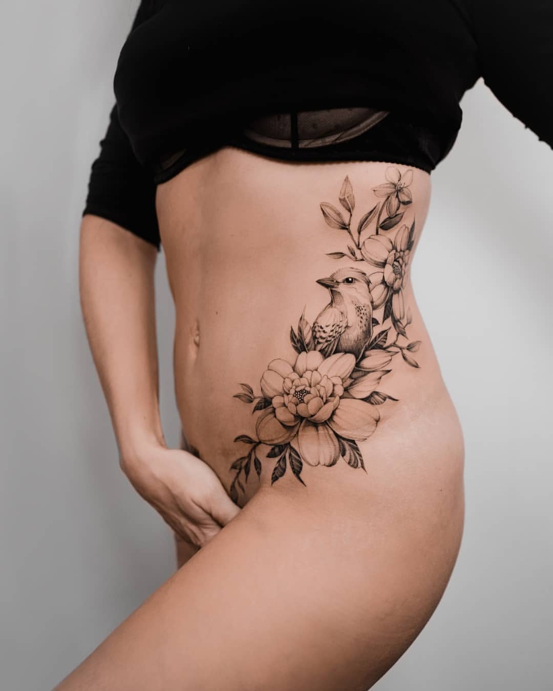 Neck Tattoos for Women 56
