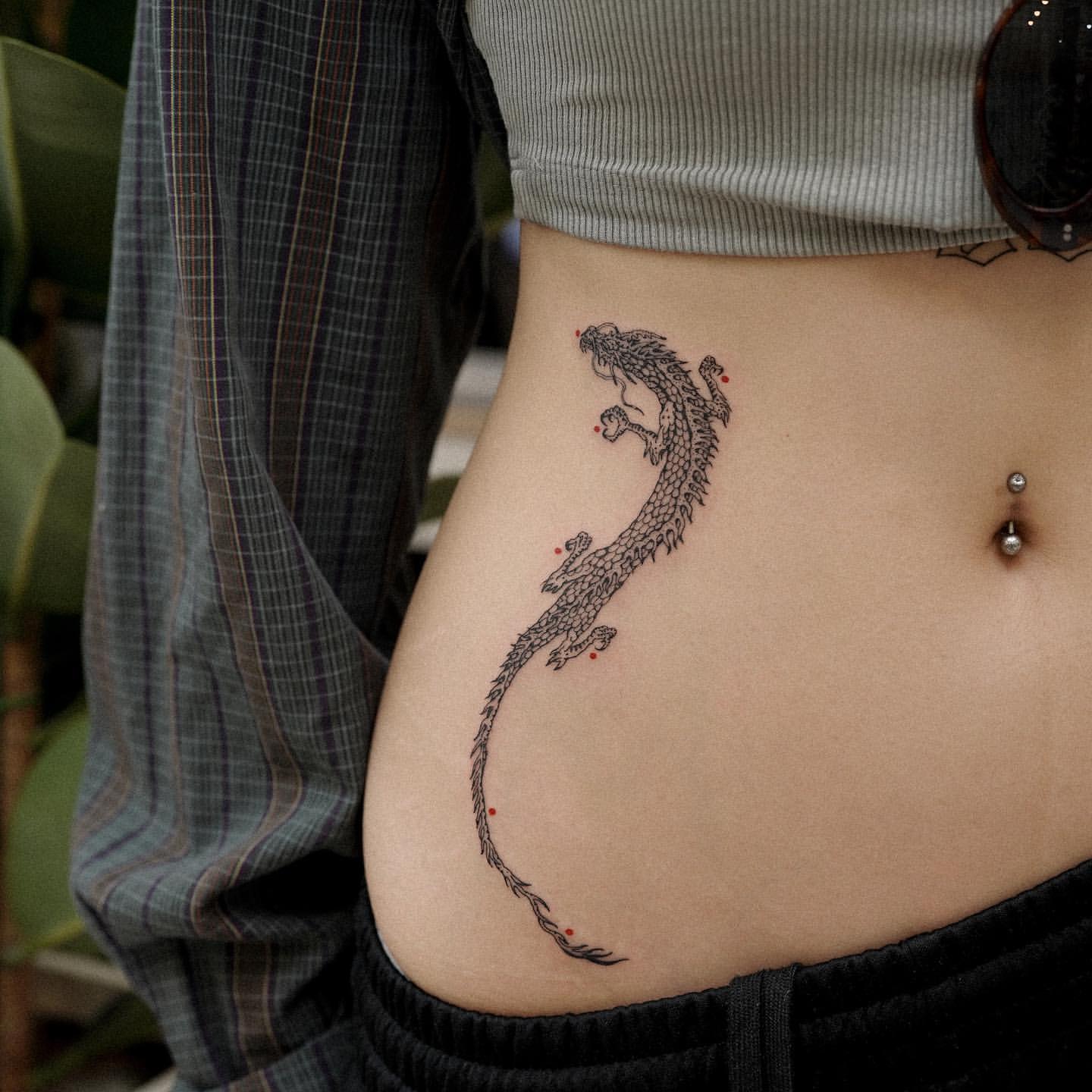 Dragon Tattoos for Women 4