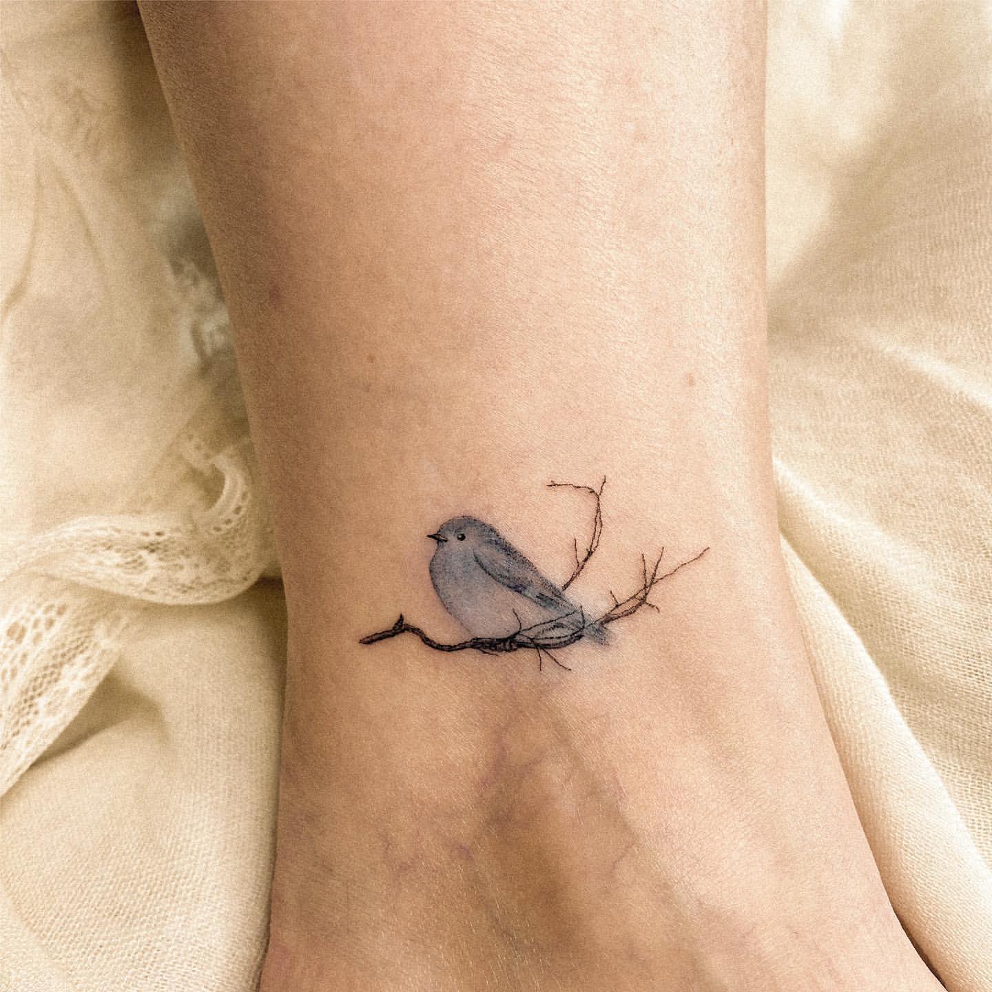 Ankle Tattoos for Women 6