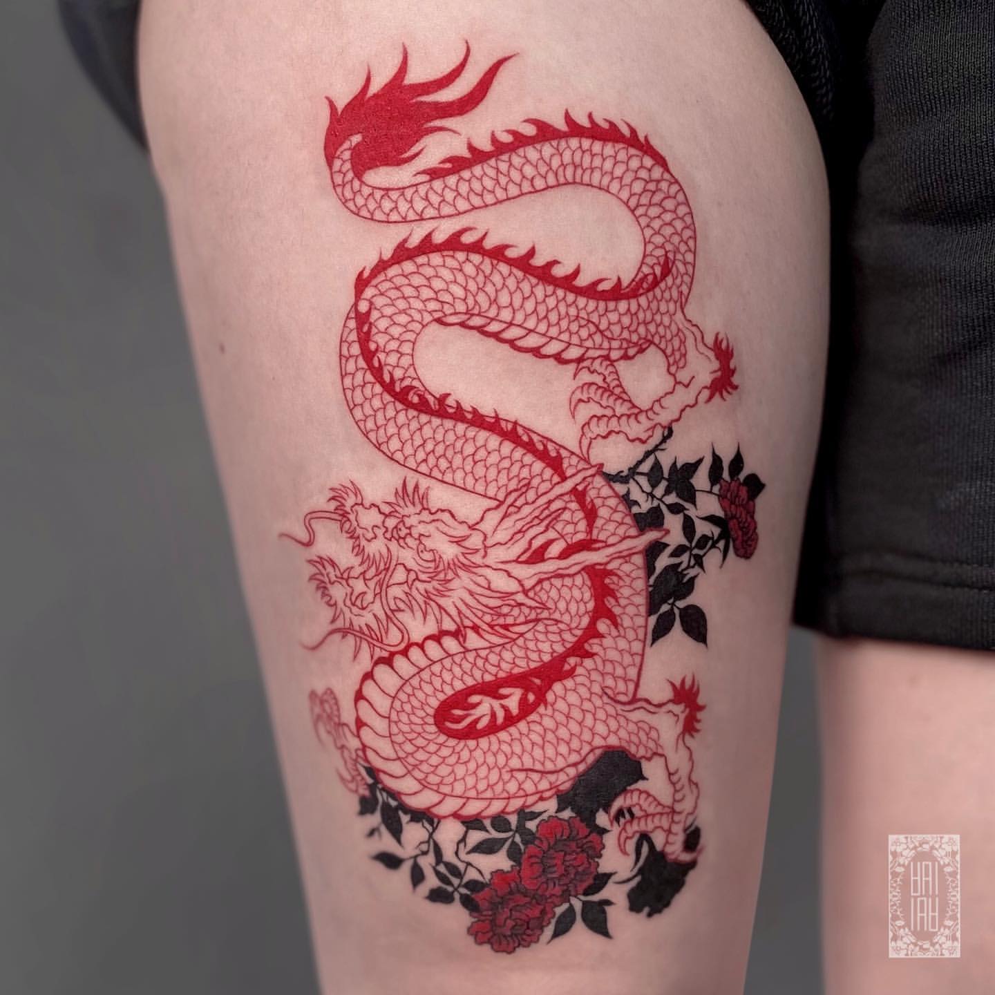 Dragon Tattoos for Women 7