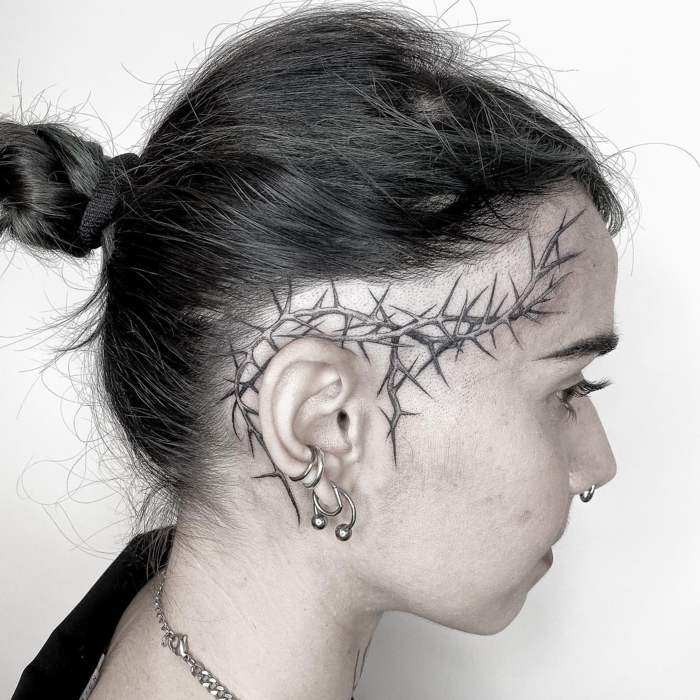 Face Tattoos for Women 3