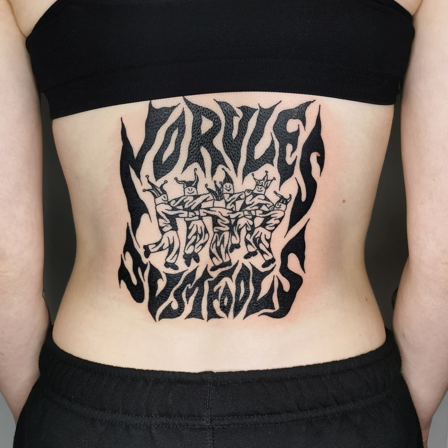 Lower Back Tattoos for Women 7