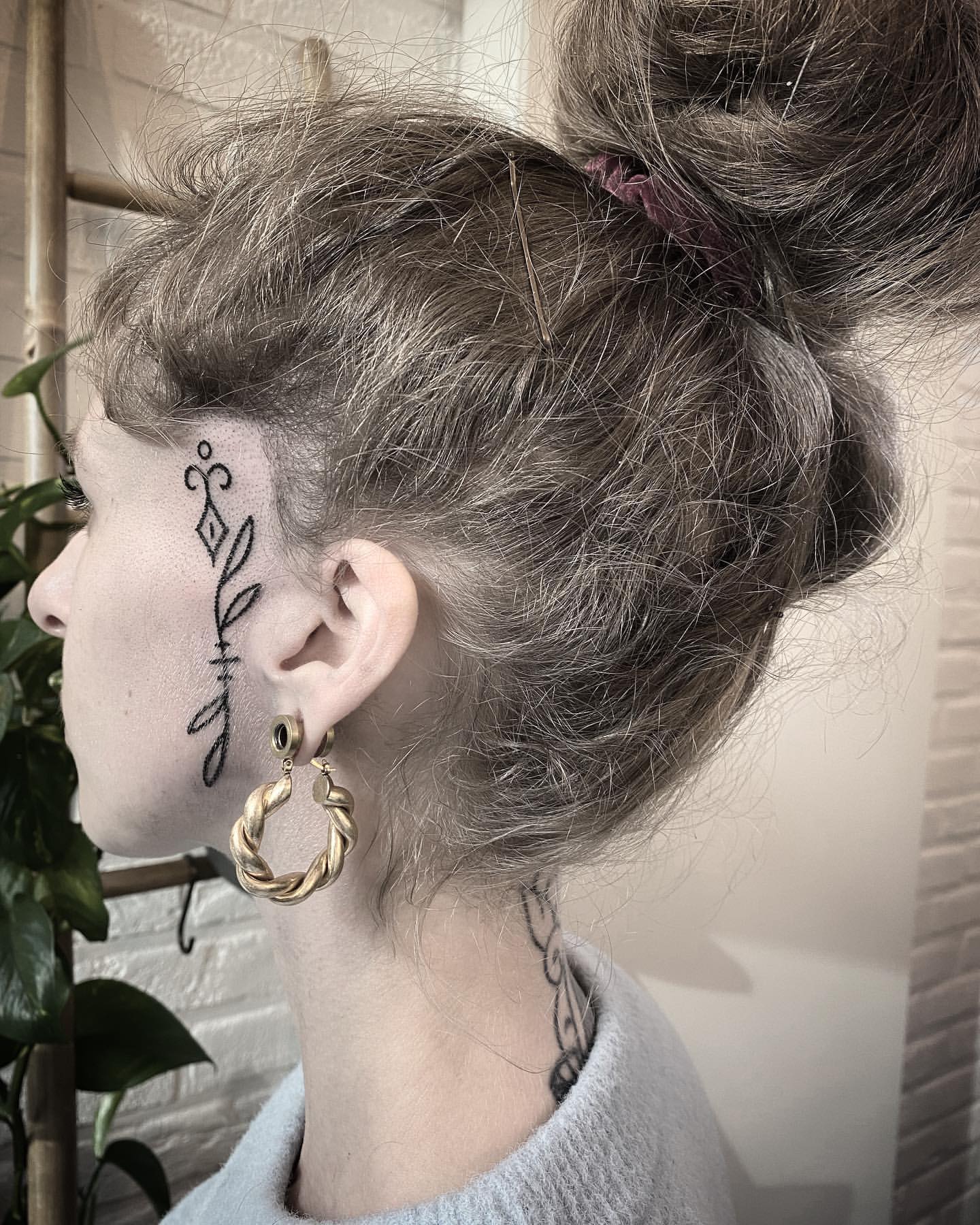 Face Tattoos for Women 4