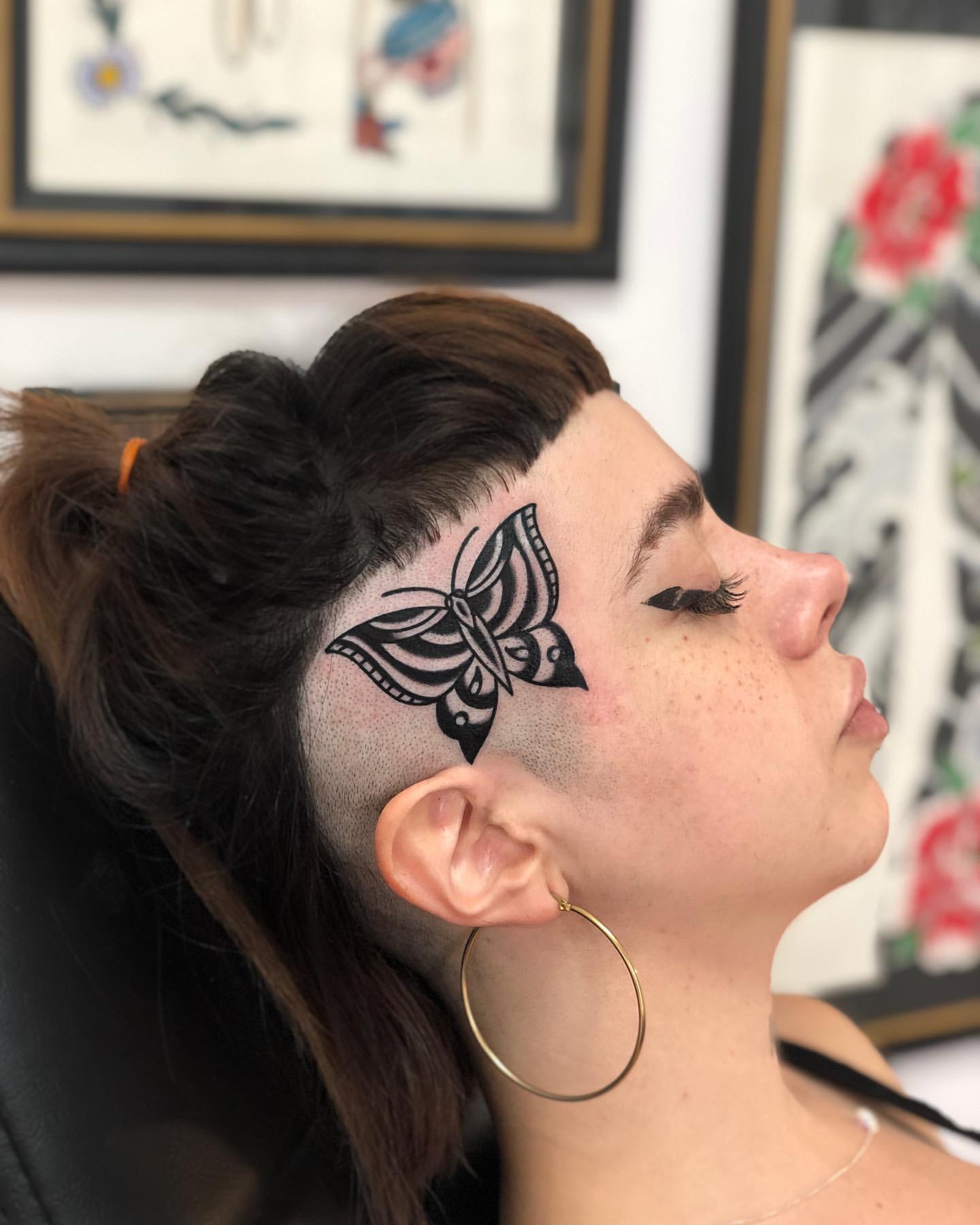 Face Tattoos for Women 6