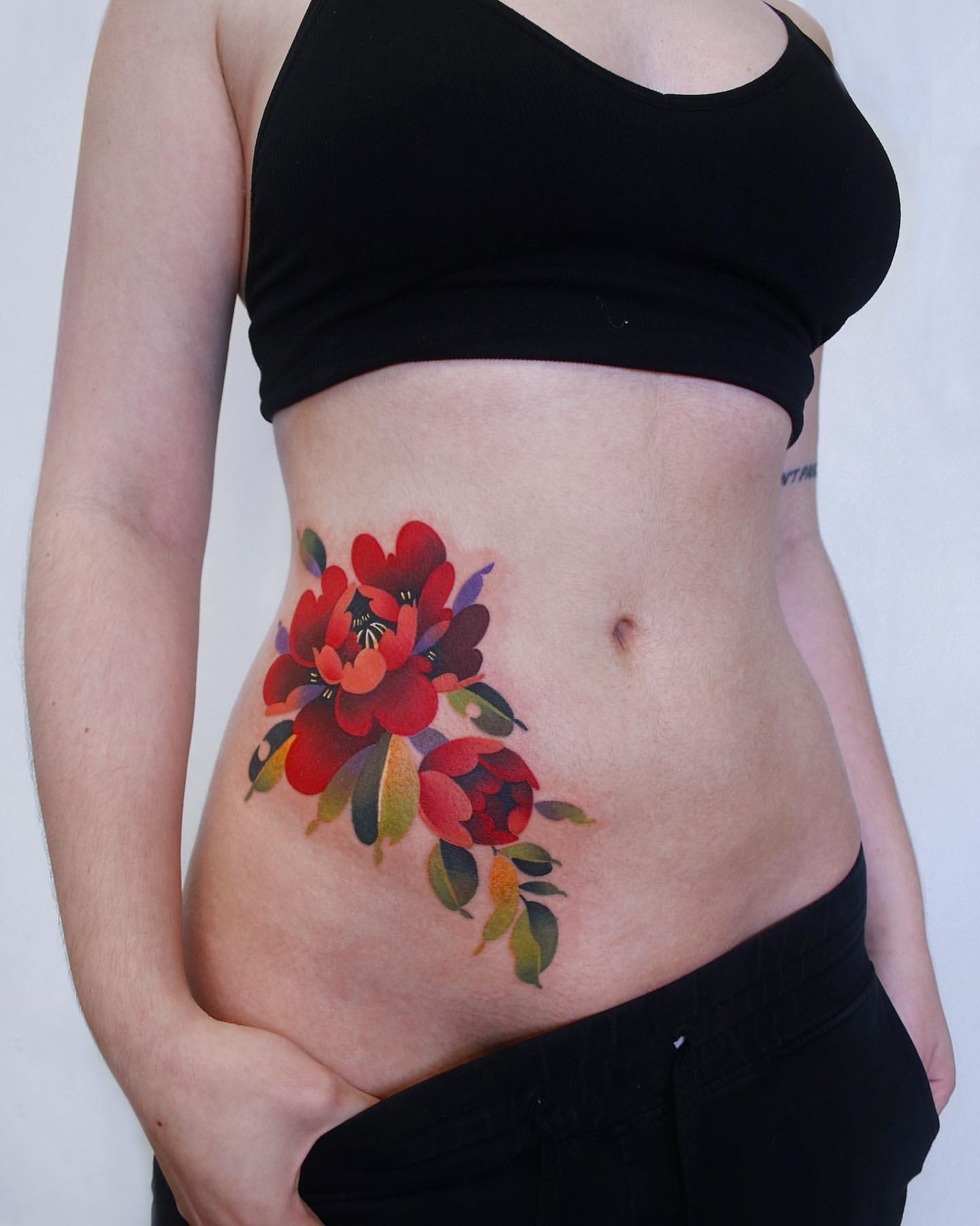 Stomach Tattoos for Women 9