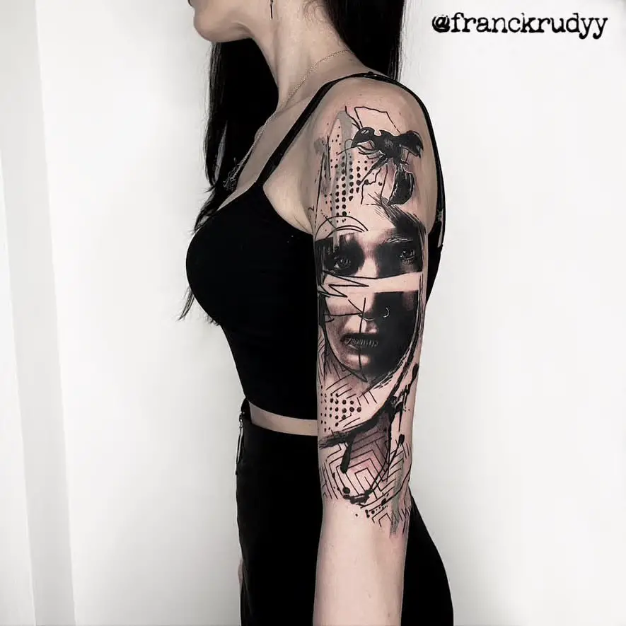 Half Sleeve Tattoos for Women 9