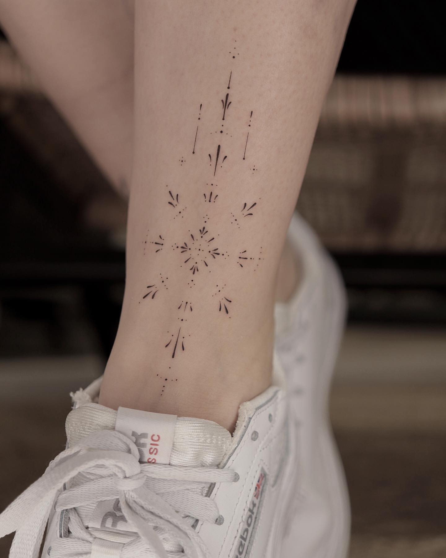 Ankle Tattoos for Women 9