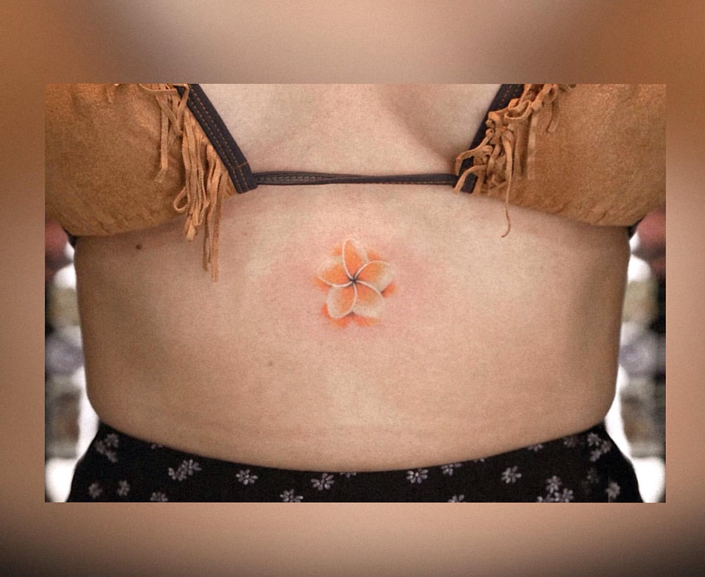 Stomach Tattoos for Women 13