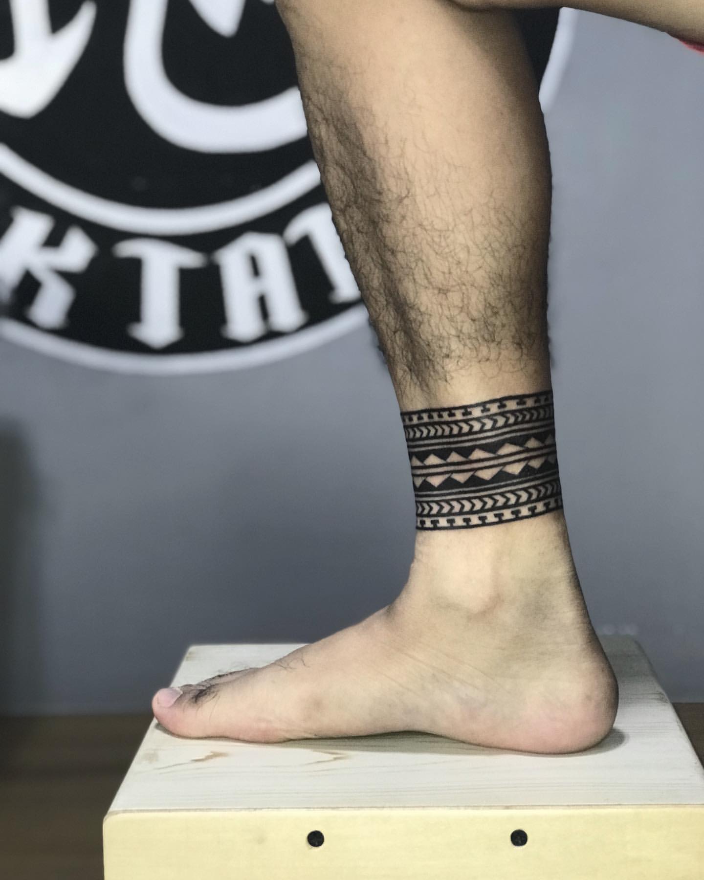 Wrap Around Ankle Tattoos 6