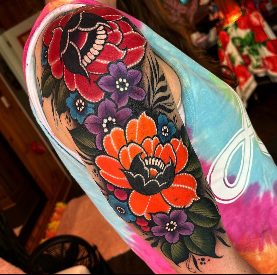 Half Sleeve Tattoos for Women 12